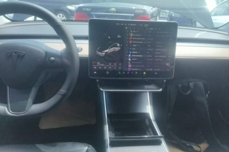 Used Tesla Model 3 2019 Standard Range Rear-Drive Upgraded Version Audio And AC Panel