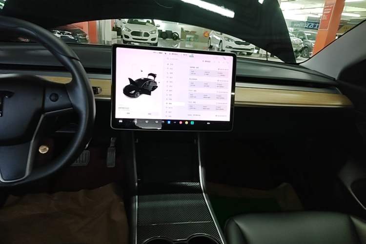 Used Tesla Model 3 2019 Standard Range Rear-Drive Upgraded Version Audio And AC Panel