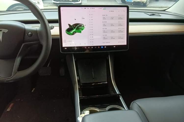 Used Tesla Model 3 2019 Standard Range Rear-Drive Upgraded Version Audio And AC Panel