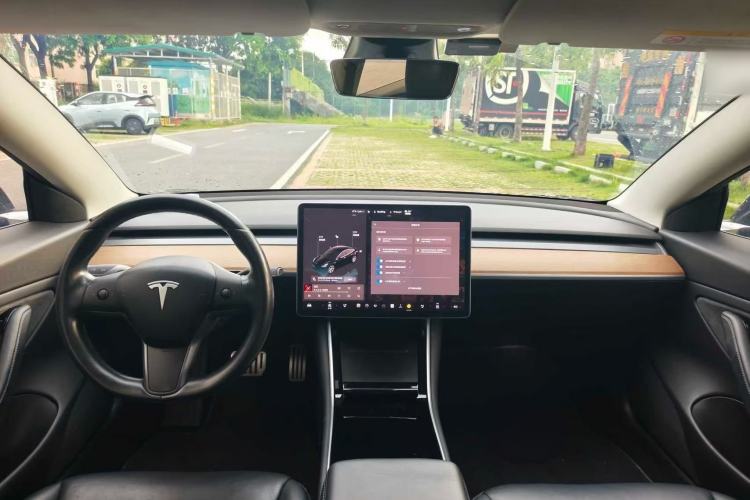 Used Tesla Model 3 2019 Performance High-Performance All-Wheel-Drive Version Center Console