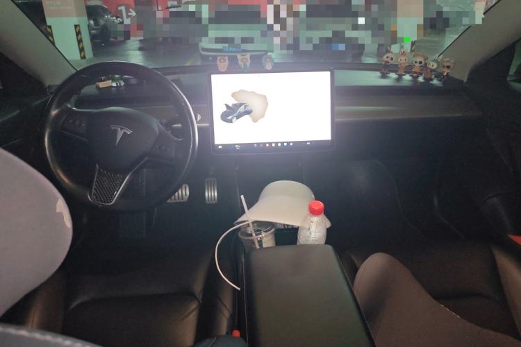 Used Tesla Model 3 2019 Performance High-Performance All-Wheel-Drive Version Center Console