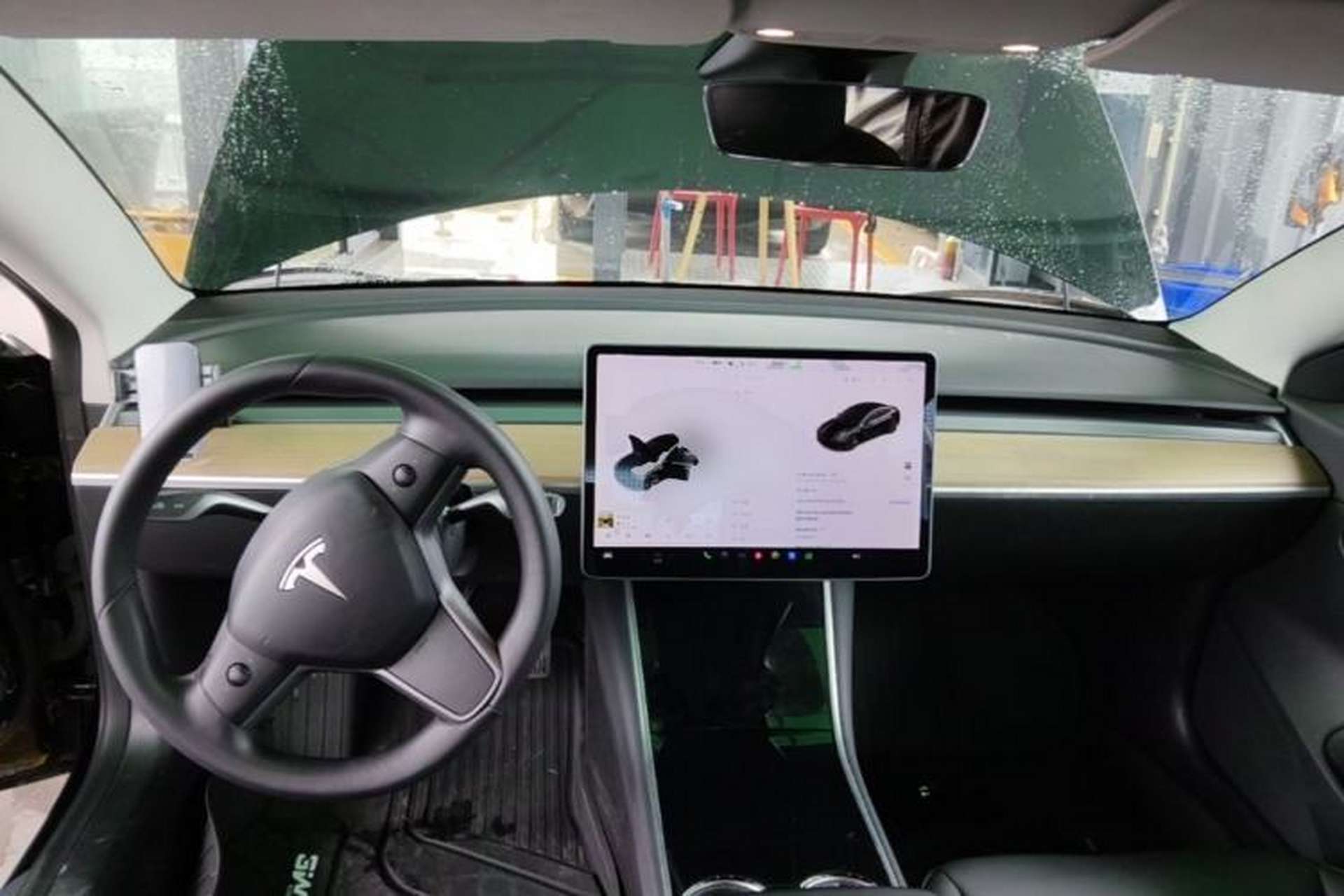 Used Tesla Model 3 2019 Standard Range Rear-Drive Upgraded Version Center Console
