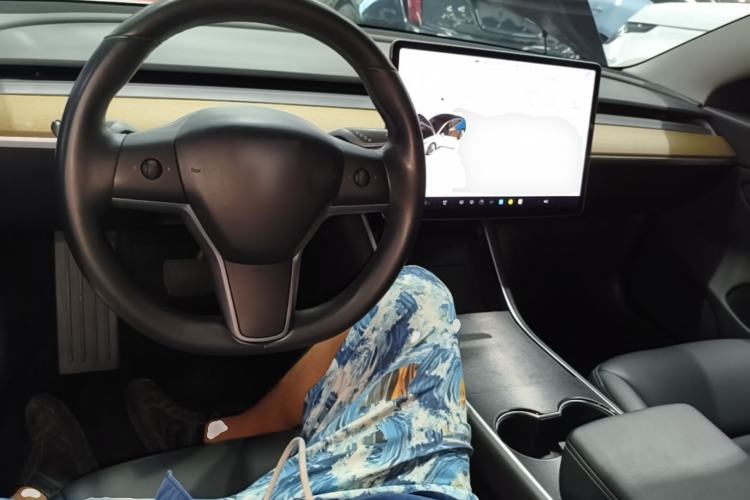 Used Tesla Model 3 2019 Long-Range All-Wheel-Drive Version Center Console