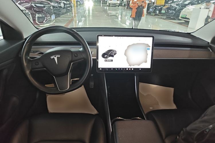 Used Tesla Model 3 2019 Long-Range Rear-Wheel-Drive Version Center Console