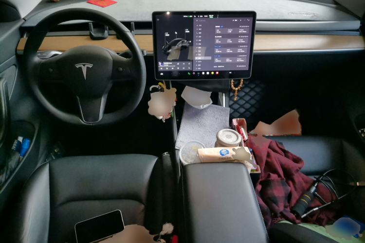 Used Tesla Model 3 2019 Standard Range Rear-Drive Upgraded Version Center Console