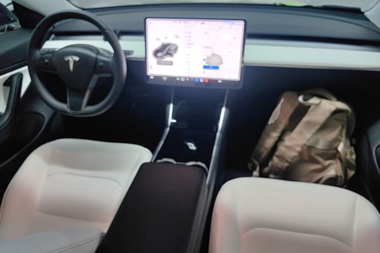 Used Tesla Model 3 2019 Long-Range All-Wheel-Drive Version Center Console
