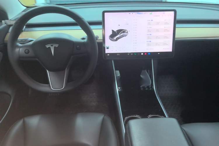 Used Tesla Model 3 2019 Standard Range Rear-Drive Upgraded Version Center Console