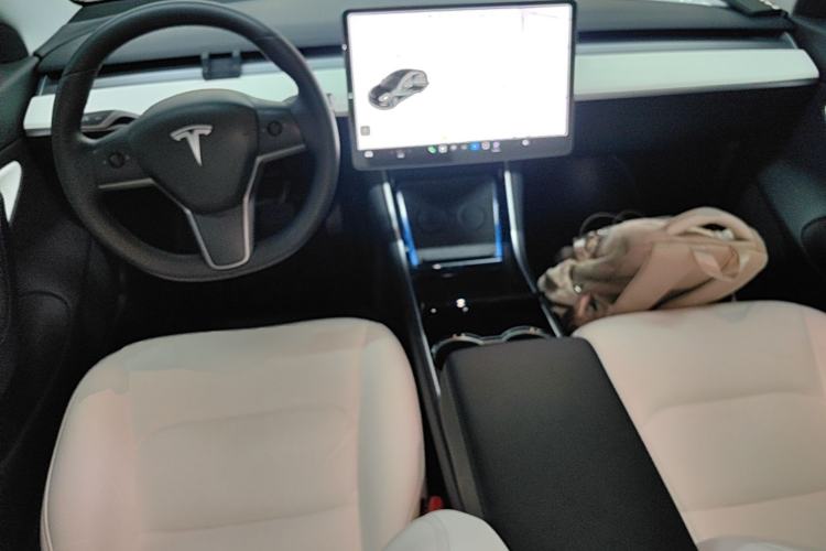 Used Tesla Model 3 2019 Long-Range All-Wheel-Drive Version Center Console