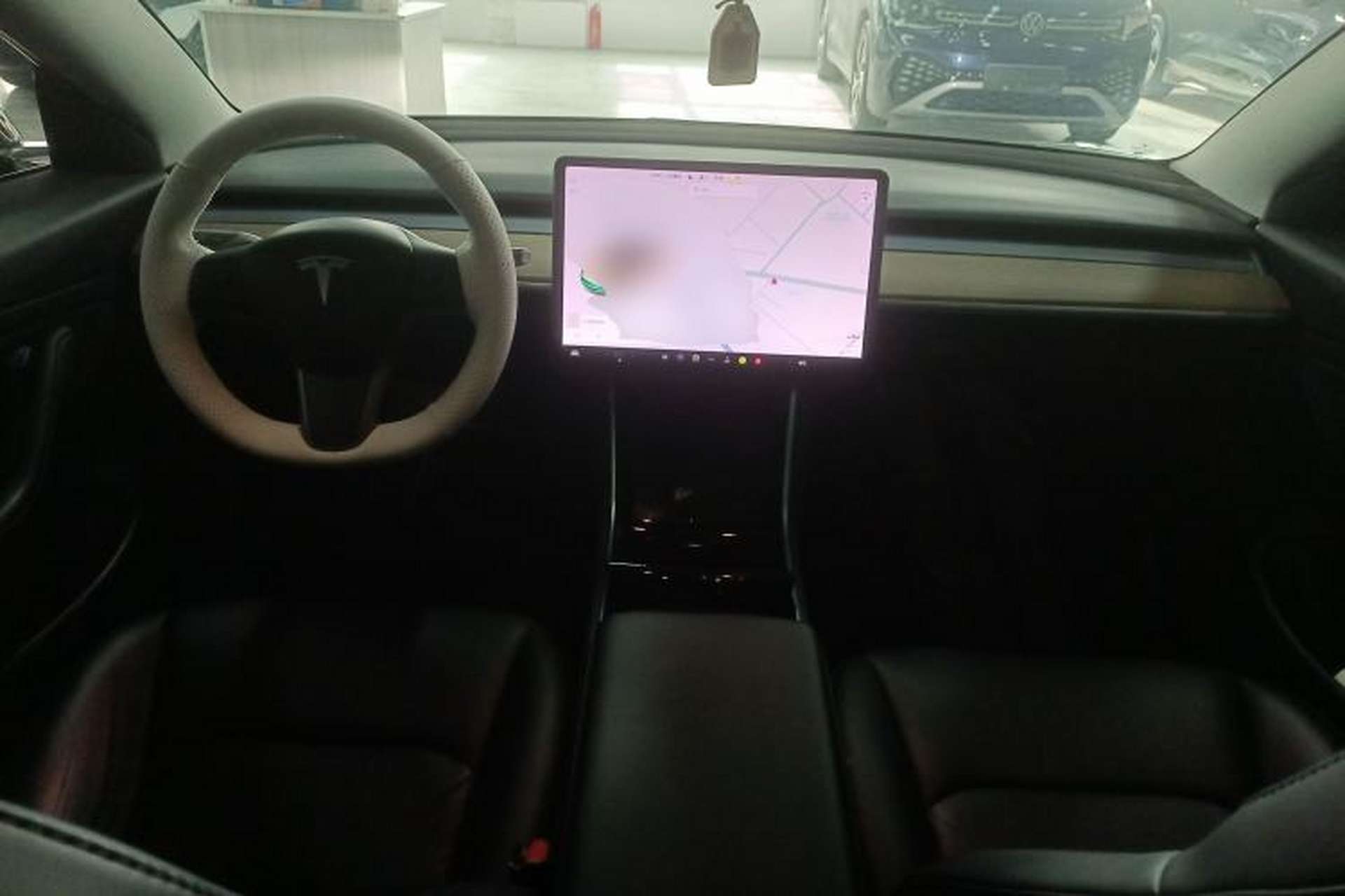 Used Tesla Model 3 2019 Long-Range Rear-Wheel-Drive Version Center Console