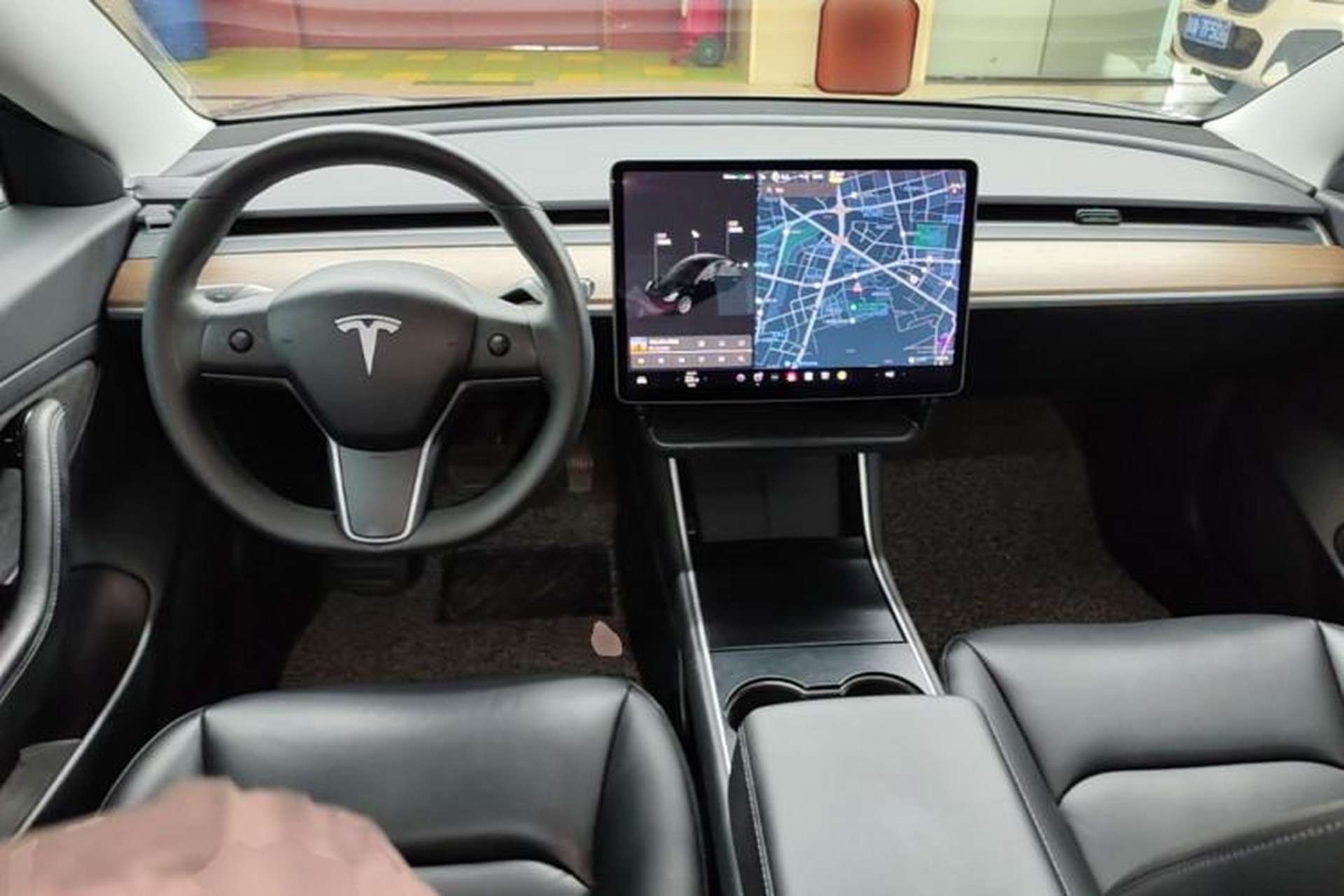 Used Tesla Model 3 2019 Standard Range Rear-Drive Upgraded Version Center Console