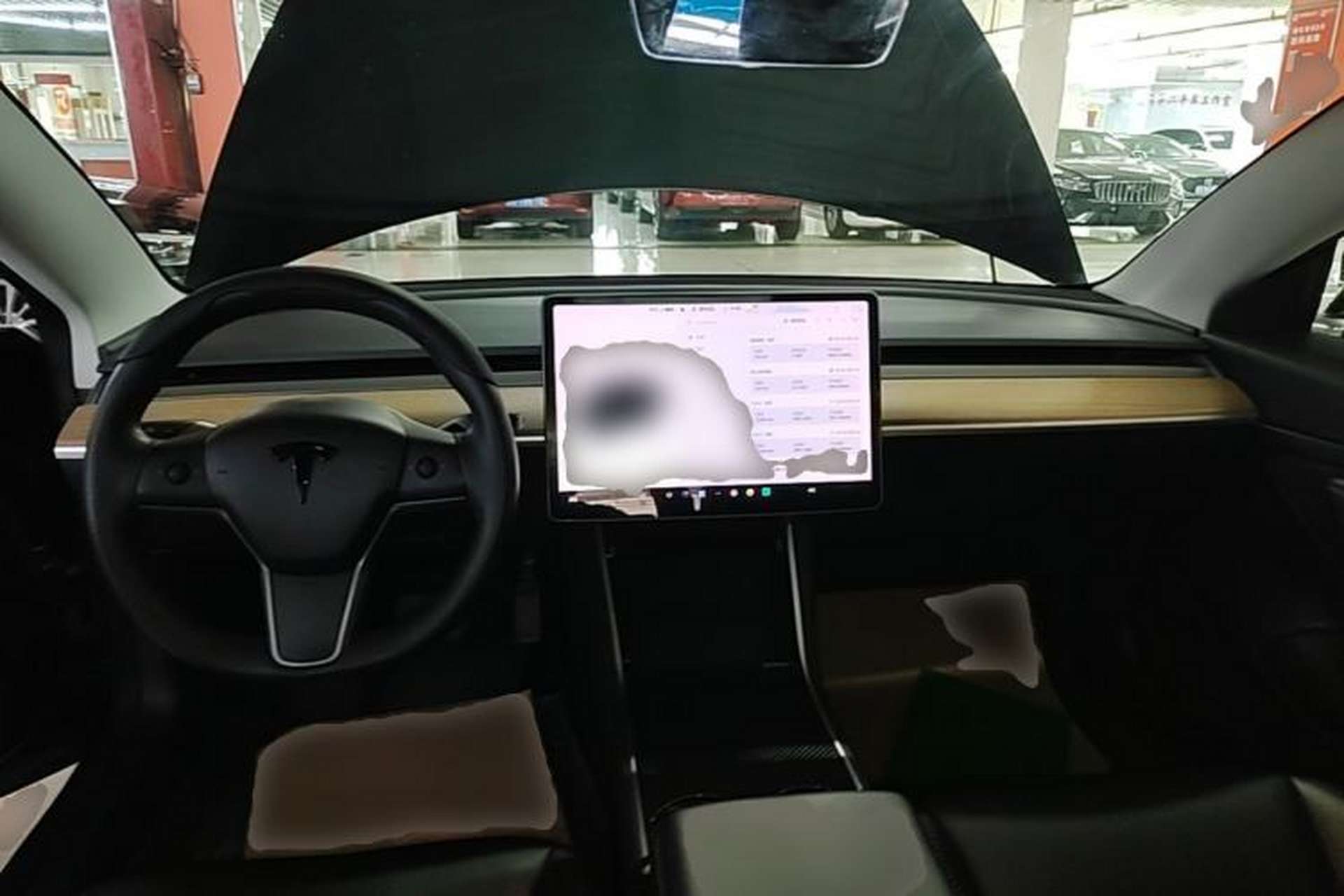 Used Tesla Model 3 2019 Standard Range Rear-Drive Upgraded Version Center Console
