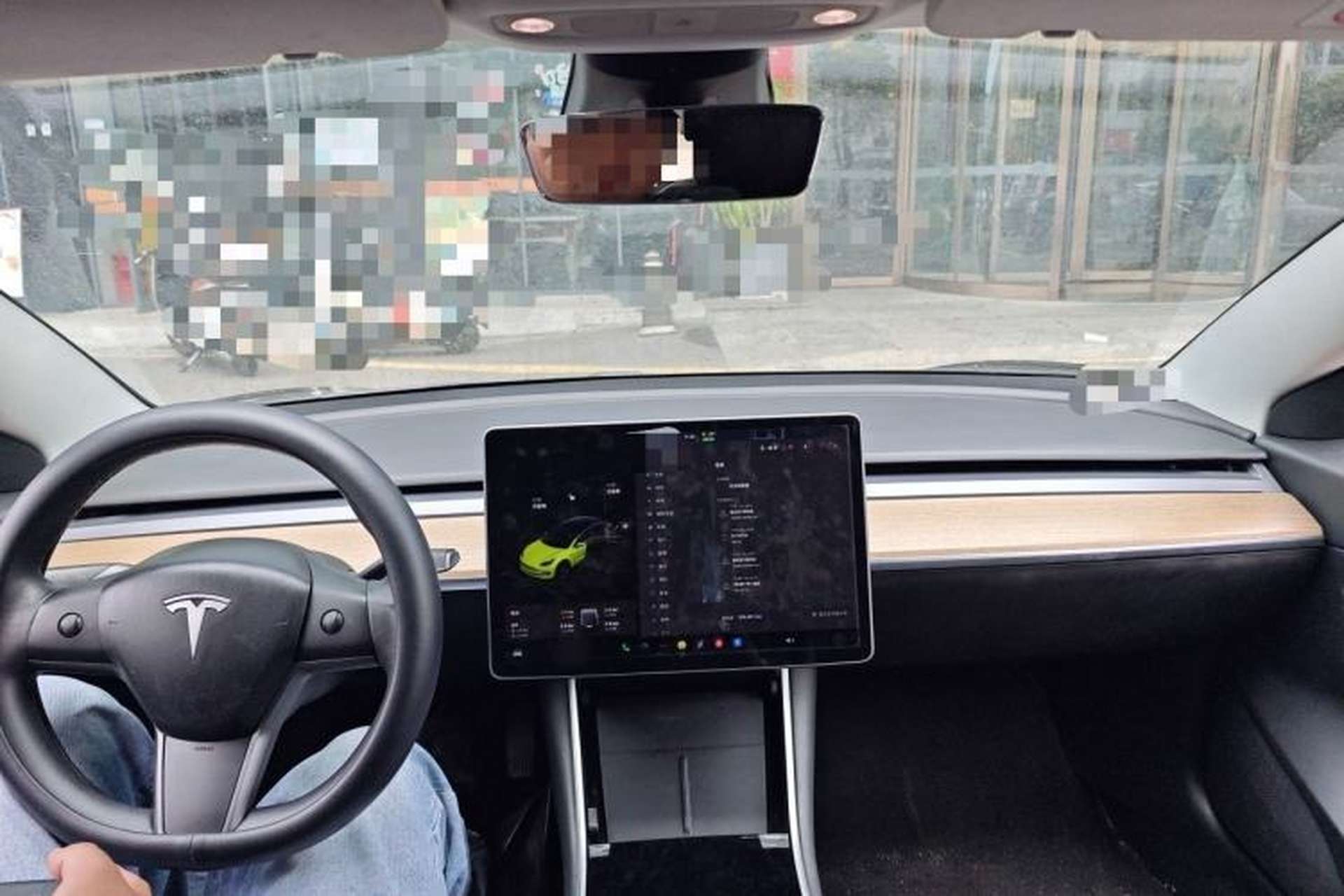 Used Tesla Model 3 2019 Standard Range Rear-Drive Upgraded Version Center Console
