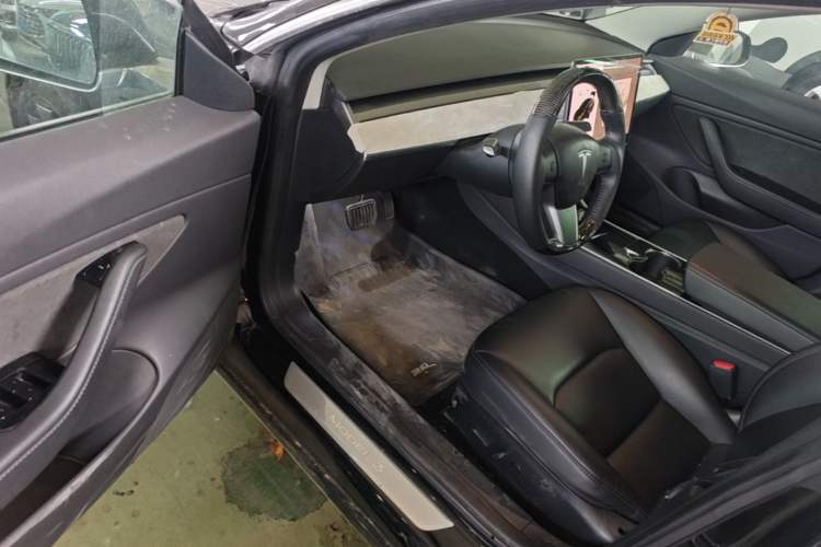 Used Tesla Model 3 2019 Long-Range All-Wheel-Drive Version Driver Seat