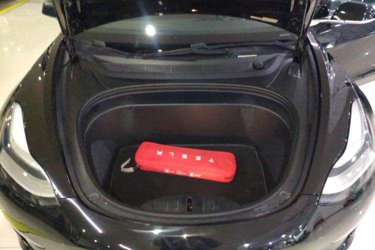 Used Tesla Model 3 2019 Long-Range All-Wheel-Drive Version Engine Bay