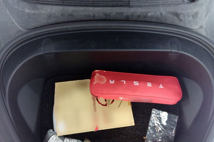 Used Tesla Model 3 2019 Long-Range All-Wheel-Drive Version Engine Bay