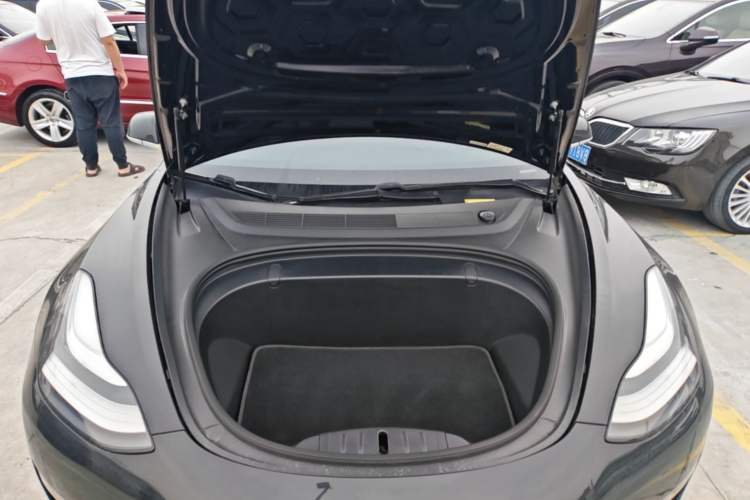 Used Tesla Model 3 2019 Long-Range All-Wheel-Drive Version Engine Bay
