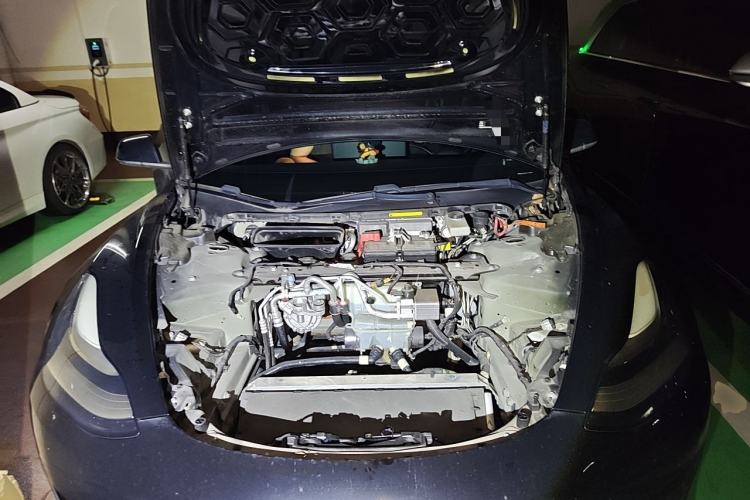 Used Tesla Model 3 2019 Standard Range Rear-Drive Upgraded Version Engine Bay