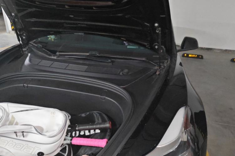 Used Tesla Model 3 2019 Performance High-Performance All-Wheel-Drive Version Engine Bay Left