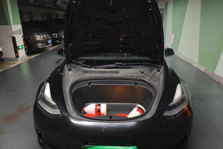 Used Tesla Model 3 2019 Standard Range Rear-Drive Upgraded Version Engine Bay