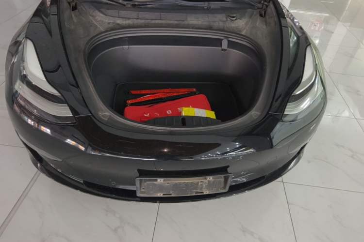 Used Tesla Model 3 2019 Long-Range Rear-Wheel-Drive Version Engine Bay