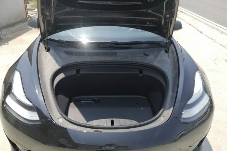 Used Tesla Model 3 2019 Standard Range Rear-Drive Upgraded Version Engine Bay