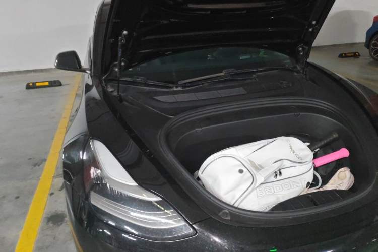 Used Tesla Model 3 2019 Performance High-Performance All-Wheel-Drive Version Engine Bay Right