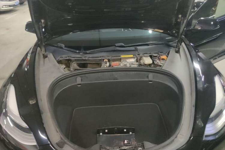 Used Tesla Model 3 2019 Long-Range All-Wheel-Drive Version Engine Bay