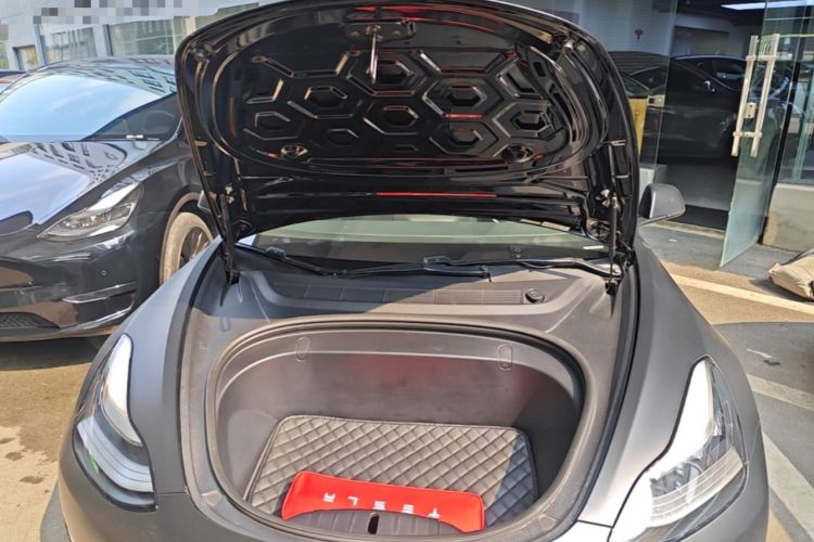 Used Tesla Model 3 2019 Long-Range All-Wheel-Drive Version Engine Bay