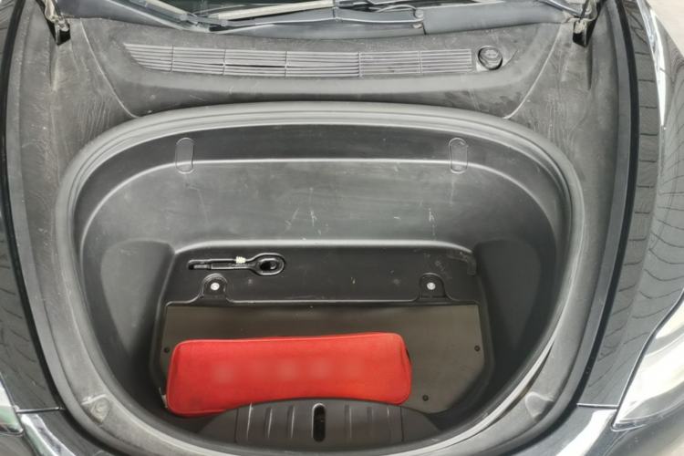 Used Tesla Model 3 2019 Long-Range Rear-Wheel-Drive Version Engine Bay