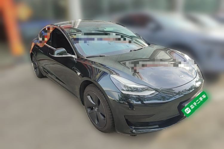 Used Tesla Model 3 2019 Standard Range Rear-Drive Upgraded Version Front Right 45 Deg