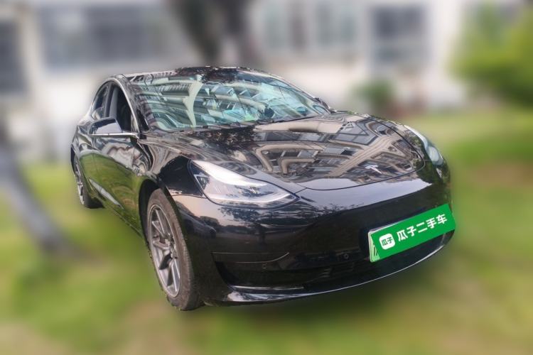 Used Tesla Model 3 2019 Standard Range Rear-Drive Upgraded Version Front Right 45 Deg
