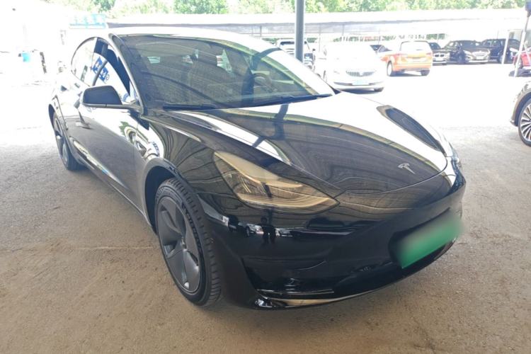 Used Tesla Model 3 2019 Standard Range Rear-Drive Upgraded Version Front Right 45 Deg