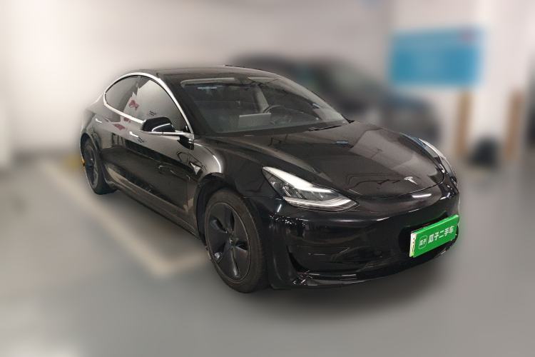 Used Tesla Model 3 2019 Standard Range Rear-Drive Upgraded Version Front Right 45 Deg