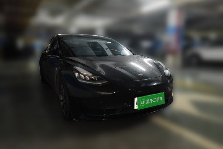Used Tesla Model 3 2019 Standard Range Rear-Drive Upgraded Version Front Right 45 Deg