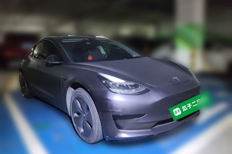 Used Tesla Model 3 2019 Standard Range Rear-Wheel Drive Upgraded Version (60 kWh) Front Right 45 Deg