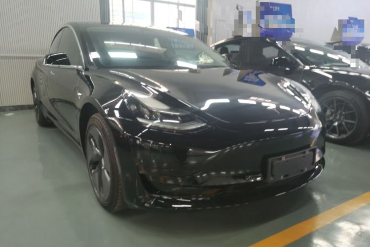 Used Tesla Model 3 2019 Standard Range Rear-Drive Upgraded Version Front Right 45 Deg