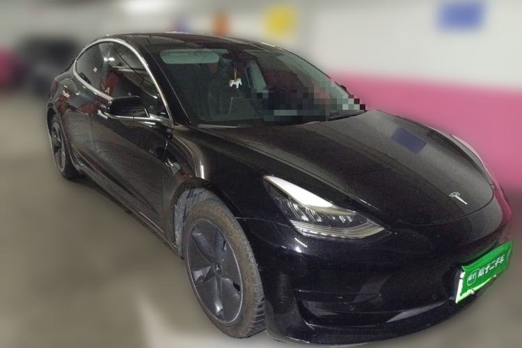 Used Tesla Model 3 2019 Standard Range Rear-Drive Upgraded Version Front Right 45 Deg