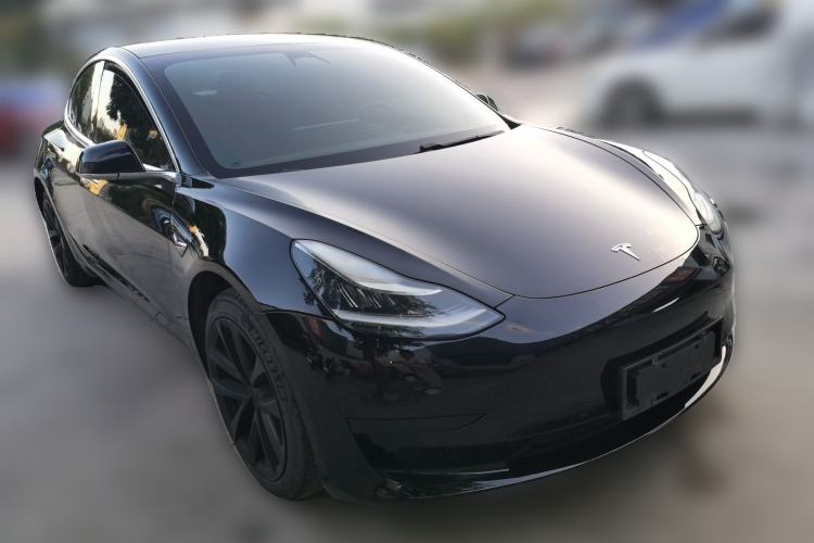 Used Tesla Model 3 2019 Standard Range Rear-Drive Upgraded Version Front Right 45 Deg