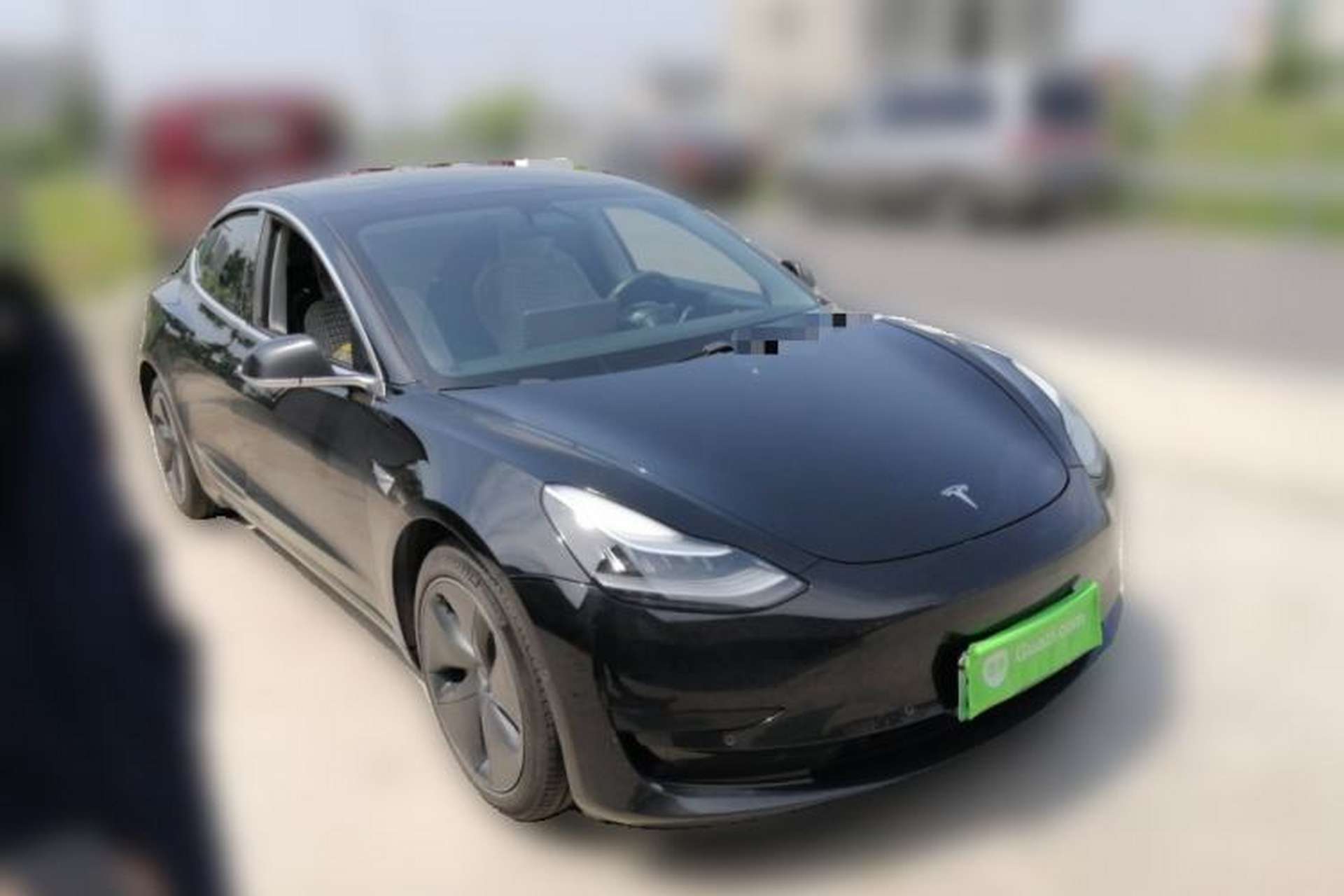 Used Tesla Model 3 2019 Standard Range Rear-Drive Upgraded Version Front Right 45 Deg