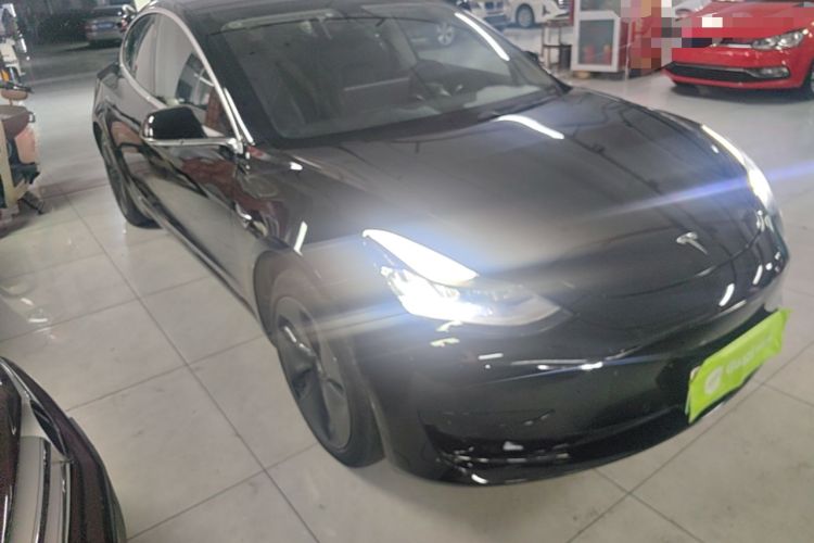 Used Tesla Model 3 2019 Standard Range Rear-Drive Upgraded Version Front Right 45 Deg