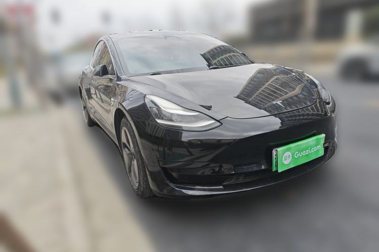 Used Tesla Model 3 2019 Standard Range Rear-Drive Upgraded Version Front Right 45 Deg