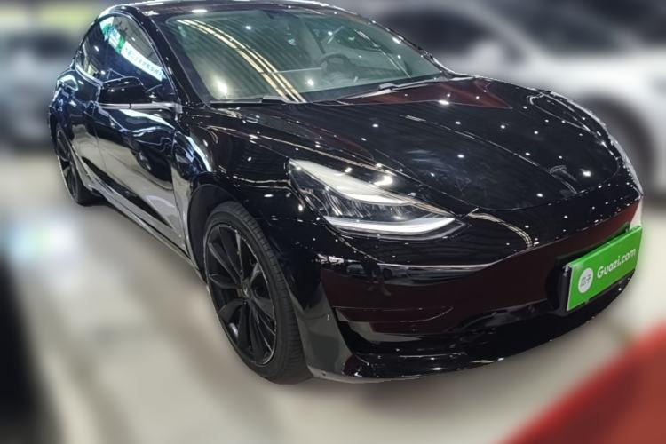 Used Tesla Model 3 2019 Standard Range Rear-Drive Upgraded Version Front Right 45 Deg
