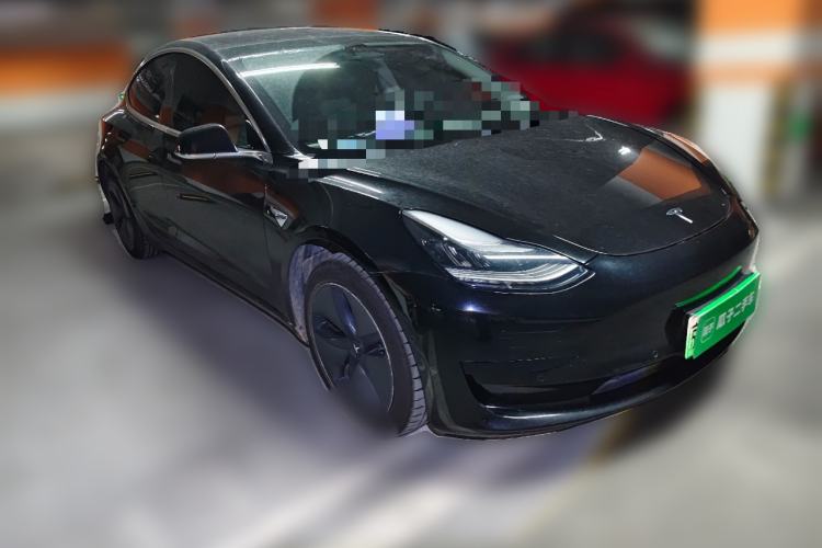 Used Tesla Model 3 2019 Standard Range Rear-Drive Upgraded Version Front Right 45 Deg