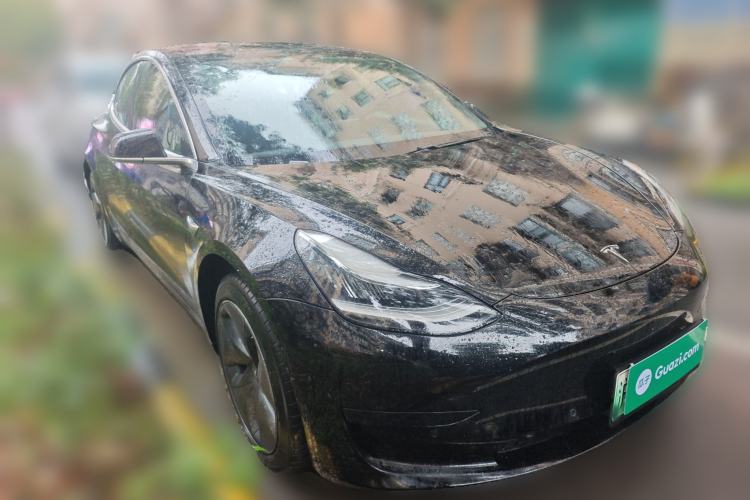 Used Tesla Model 3 2019 Standard Range Rear-Drive Upgraded Version Front Right 45 Deg