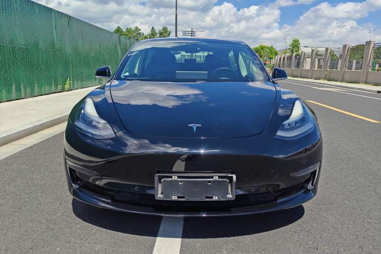 Used Tesla Model 3 2019 Long-Range Rear-Wheel-Drive Version Front