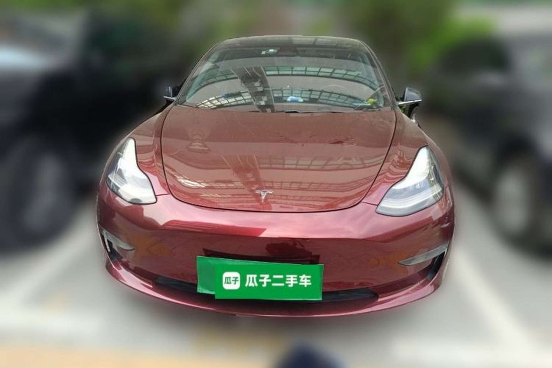 Used Tesla Model 3 2019 Long-Range All-Wheel-Drive Version Front