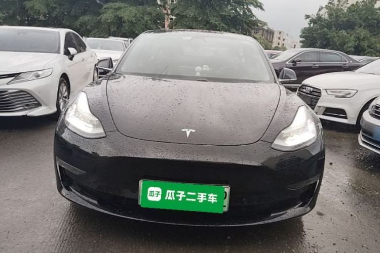 Used Tesla Model 3 2019 Long-Range Rear-Wheel-Drive Version Front