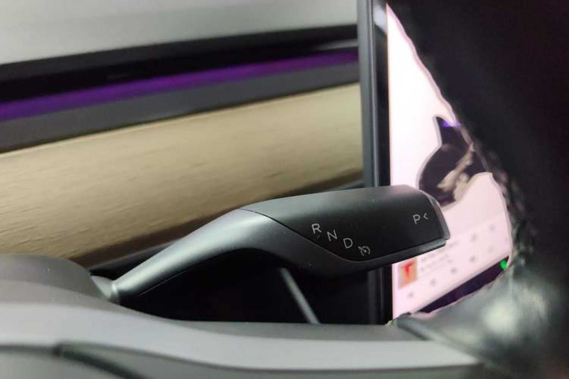 Used Tesla Model 3 2019 Performance High-Performance All-Wheel-Drive Version Gear Lever