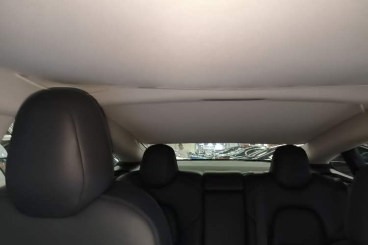 Used Tesla Model 3 2019 Long-Range All-Wheel-Drive Version Headliner