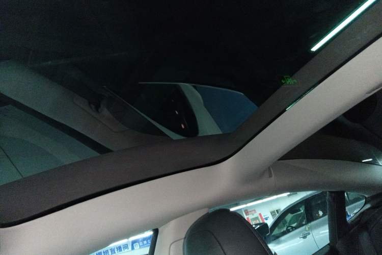 Used Tesla Model 3 2019 Long-Range All-Wheel-Drive Version Headliner